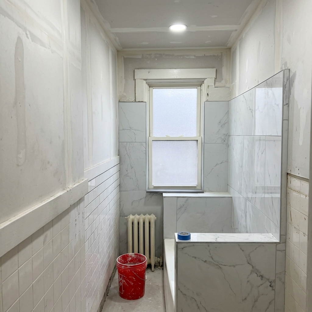 Before: Bathroom renovation